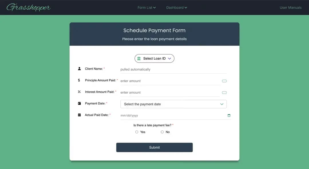 Loan Application Form